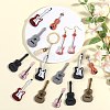 16Pcs 8 Styles Printed Acrylic Pendants OACR-SZ0001-40-4
