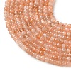 Natural Sunstone Beads Strands G-C284-C02-3mm-02-4