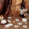 Paper Wine Glass Charms AJEW-WH0080-13B-5