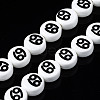 Handmade Porcelain Ceramic Beads Strands PORC-S502-032G-1