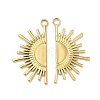 Ion Plating(IP) 304 Stainless Steel Pendants STAS-L020-039G-1