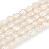 Natural Cultured Freshwater Pearl Beads Strands PEAR-P064-20A-04A-02-2
