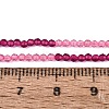 Transparent Glass Beads Strands GLAA-N074-01A-01-5