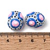 Glass Enamel Beads GLAA-C038-01J-4