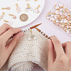 50Pcs Alloy Enamel Pendant Decorations HJEW-SC0001-24-4