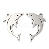 Non-Tarnish 304 Stainless Steel Pendants STAS-L020-015P-1
