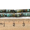 Natural African Turquoise(Jasper) Beads Strands X-G-C084-D03-02-5