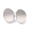 Non-Tarnish 304 Stainless Steel Stud Earring Findings STAS-Q231-10A-1