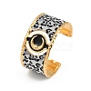 304 Stainless Steel Cuff Bangles for Women BJEW-K285-01A-G-4