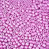 Baking Paint Pearlized Glass Seed Beads SEED-T008-03M-3
