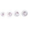 Plastic Cookie Fondant Stamper Set BAKE-PW0001-554D-1