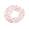 Electroplate Glass Beads Strands EGLA-A044-T1mm-L22-3