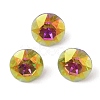 Glass Rhinestone Cabochons RGLA-L029-09B-VRLA-1