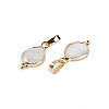 Natural White Moonstone Faceted Pendans KK-L218-004G-04-2