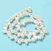 Natural Keshi Pearl Beads Strands PEAR-J007-63-3