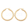 304 Stainless Steel Hoop Earrings X-EJEW-H322-17G-2