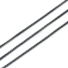 Spray Painted Brass Box Chains CHC-M021-60G-1