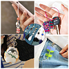 6Pcs 3 Colors Cotton Thread Tassel Big Pendant Decorations HJEW-CA0001-48-6