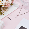 2Pcs Brass and Glass Wishing Bottle Pendants HJEW-DR00220-3