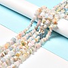 Natural Morganite Beads Strands G-F716-03-2