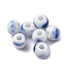 Bright Glazed Porcelain Beads PORC-D300-A07-1