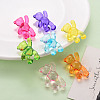 Transparent Acrylic Beads X-MACR-S373-01B-7