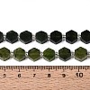 Natural Canadian Jade Beads Strands G-P534-A18-02-5