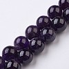 Natural Amethyst Bead Strands G-J376-20-14mm-1