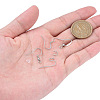 304 Stainless Steel Earring Hooks STAS-YW0001-07-7