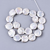 Natural Baroque Pearl Keshi Pearl Beads Strands PEAR-S016-006-2