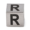Tarnish Resistant 201 Stainless Steel European Beads STAS-M058-01R-P-1