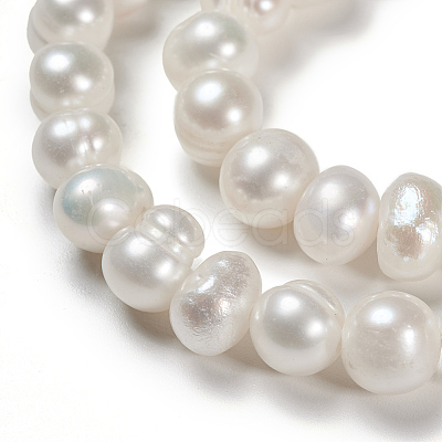Natural Cultured Freshwater Pearl Beads Strands X1-PEAR-N013-06G-1