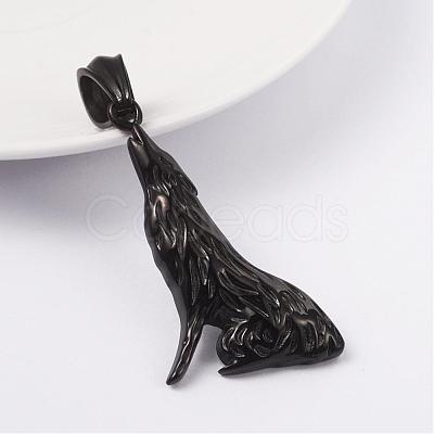 316L Surgical Stainless Steel Pendants STAS-L186-046B-1
