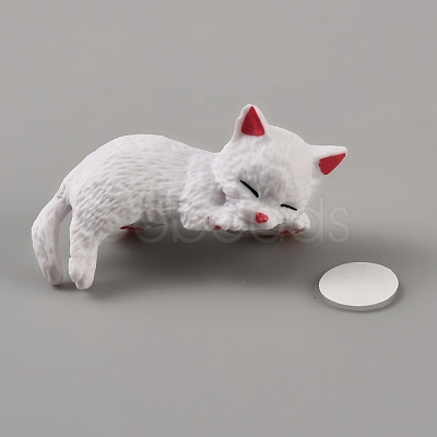 PVC Cat Display Decorations DJEW-WH0063-64J-1