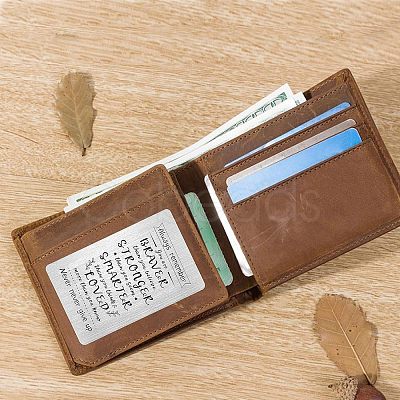 Stainless Steel Blank Thermal Transfer Cards and Paper Envelopes DIY-FG0001-74C-1