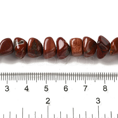 Natural Red Jasper Beads Strands G-B078-D05-03-1