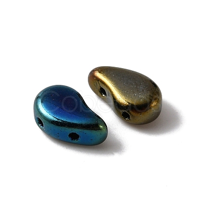 380Pcs Electroplate Czech Glass Beads EGLA-WH0001-09A-1
