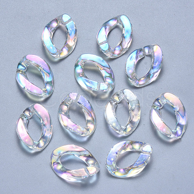 Transparent Acrylic Linking Rings X-OACR-S036-001A-D01-1