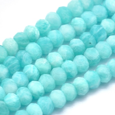 Natural Amazonite Beads Strands G-O172-07-1