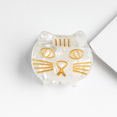 Cute Cat Shape Hair Claw Clip WG62904-03-1