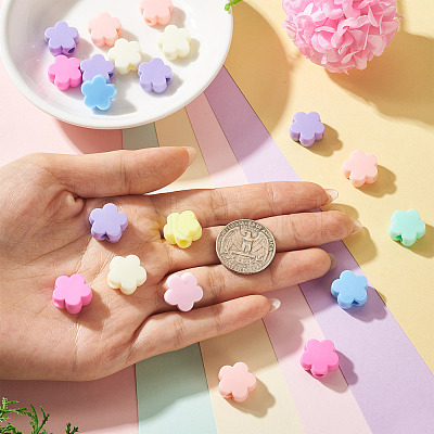 Acrylic European Beads MACR-TAC0001-28C-1