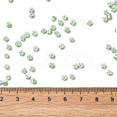 6/0 Opaque Colours Seep Glass Seed Beads X-SEED-F003-04A-06-1