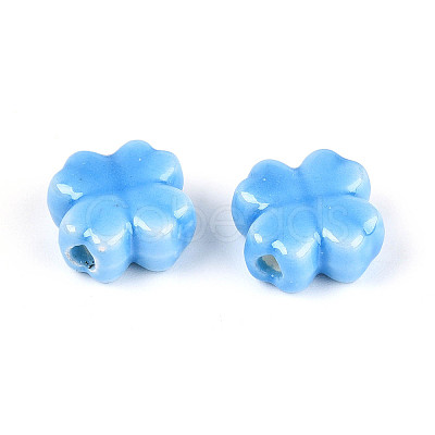 Handmade Porcelain Beads PORC-Z001-01B-01-1