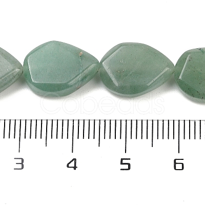 Natural Green Aventurine Beads Strands G-U018-K01-01-1