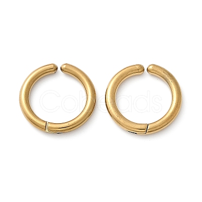 201 Stainless Steel Cuff Earring EJEW-C131-01C-G-1