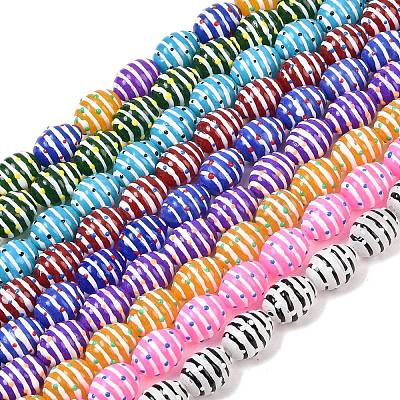 Glass Imitation Jade Beads GLAA-L051-02-1