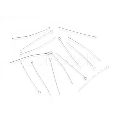 Tarnish Resistant 304 Stainless Steel Eye Pins STAS-O101-67P-1