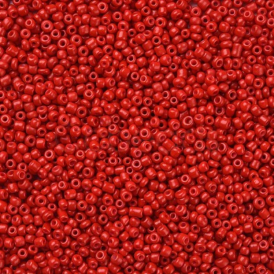 Baking Paint Glass Seed Beads SEED-S001-K20-1