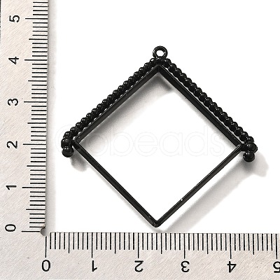 Alloy Open Back Bezel Pendants PALLOY-I223-08EB-1
