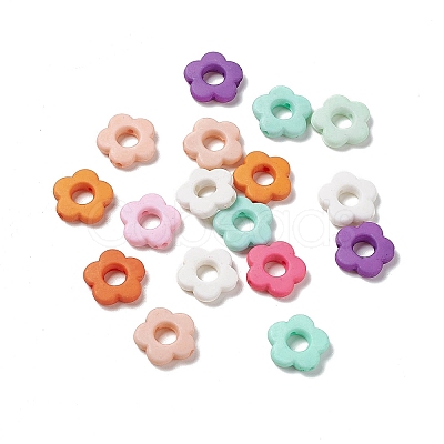 Opaque Acrylic Bead Frames OACR-H019-26-1